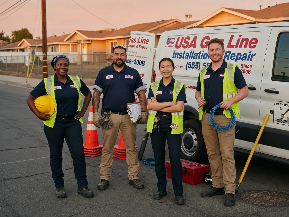 Gas Line Installation company in Mullin, TX